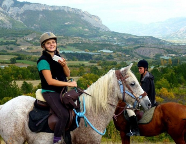  Pbaños a caballo en los Altos Alpes con el Relais du Terrail 